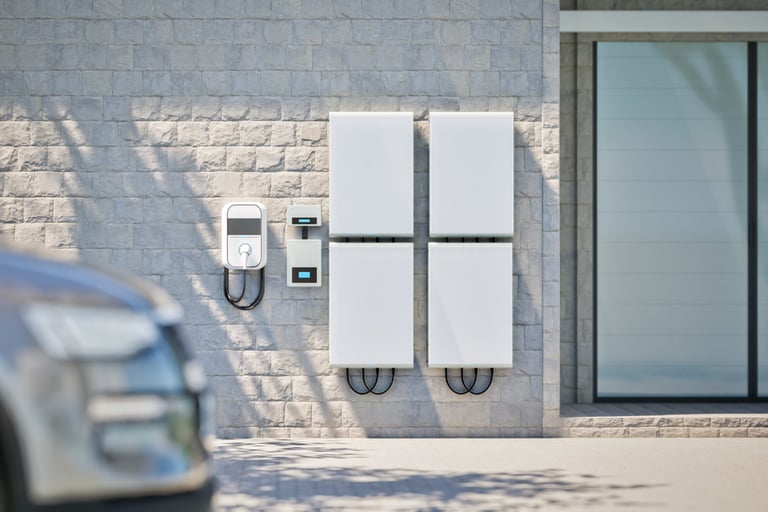 EV Charger and Battery Storage
